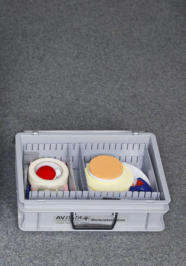 moderationskoffer mieten